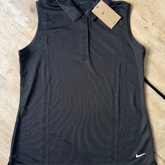 Nike Dri-FIT Victory Women's Sleeveless Golf Polo - Picture 4 of 7